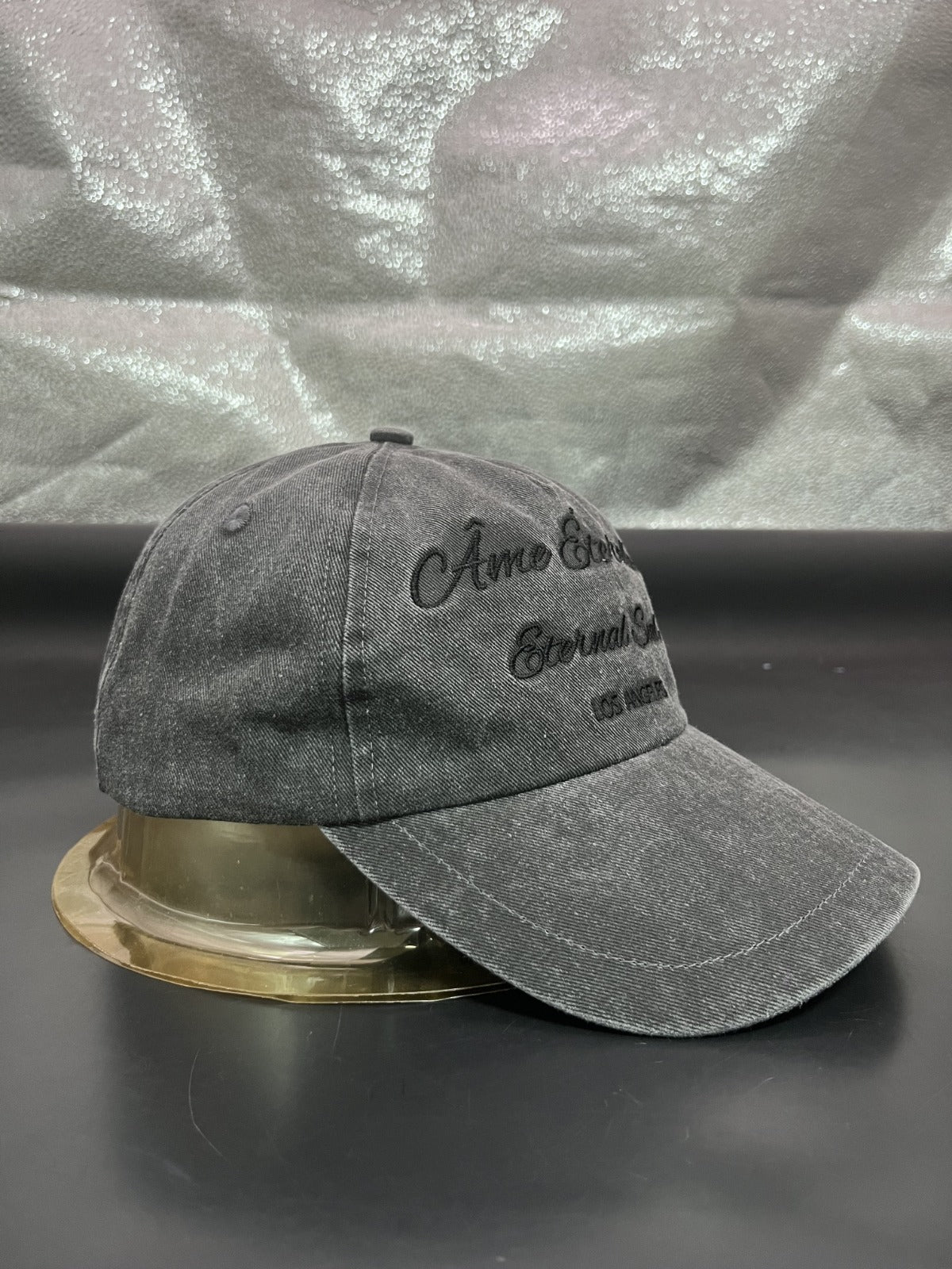 Âme Éternelle Hat – Washed Black