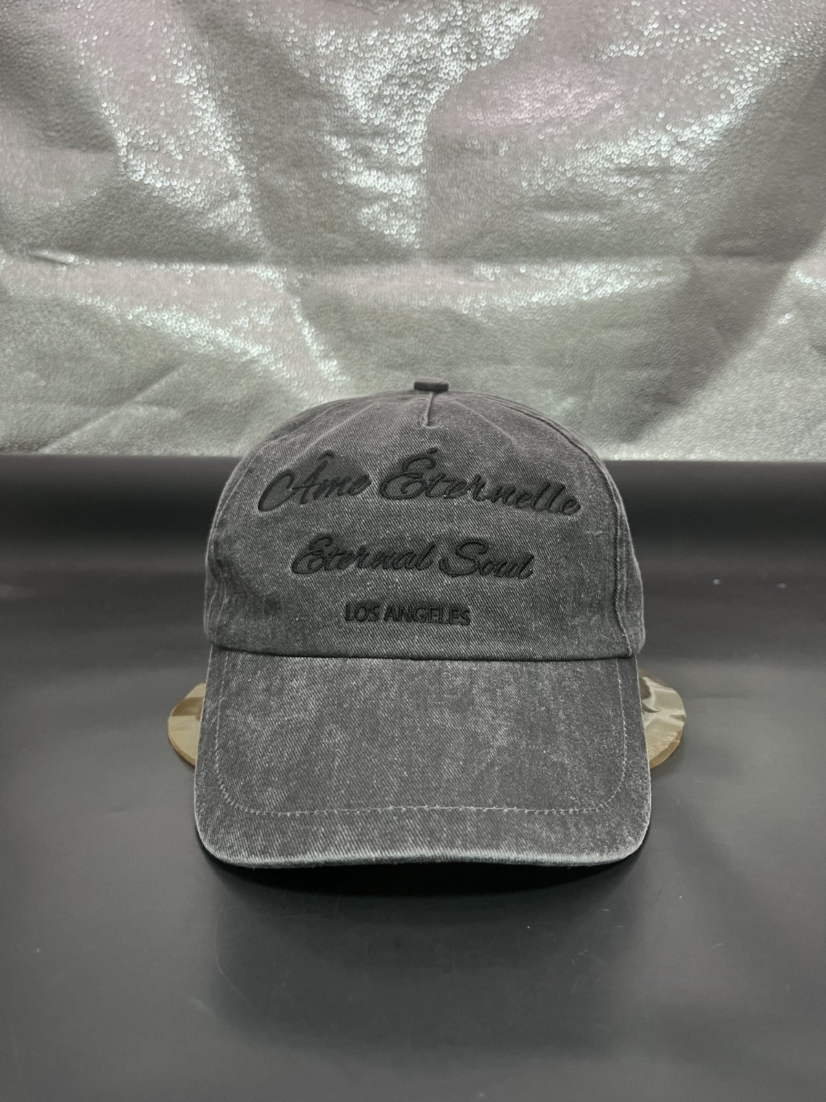 Âme Éternelle Hat – Washed Black