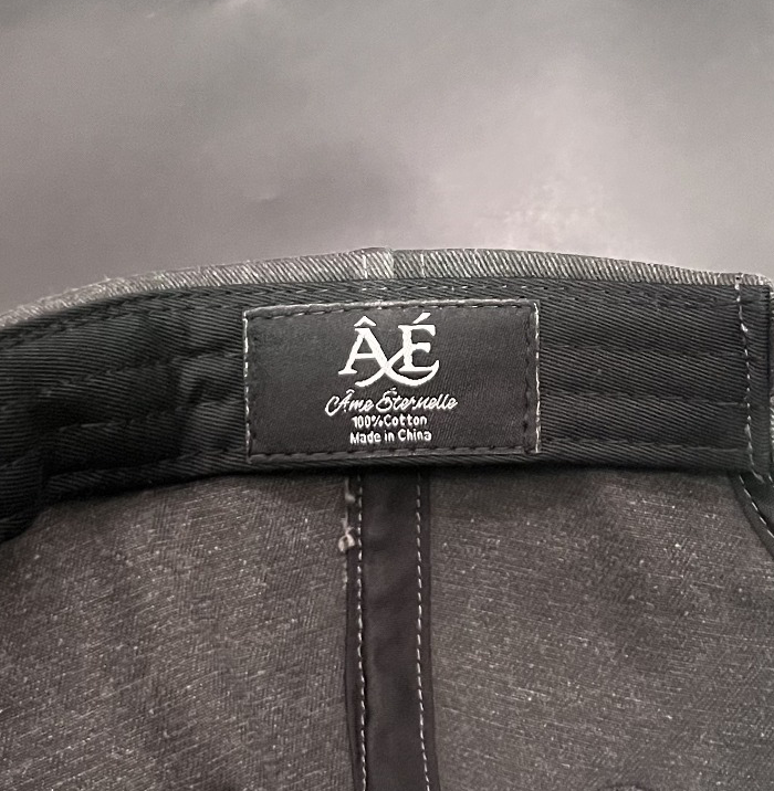 Âme Éternelle Hat – Washed Black